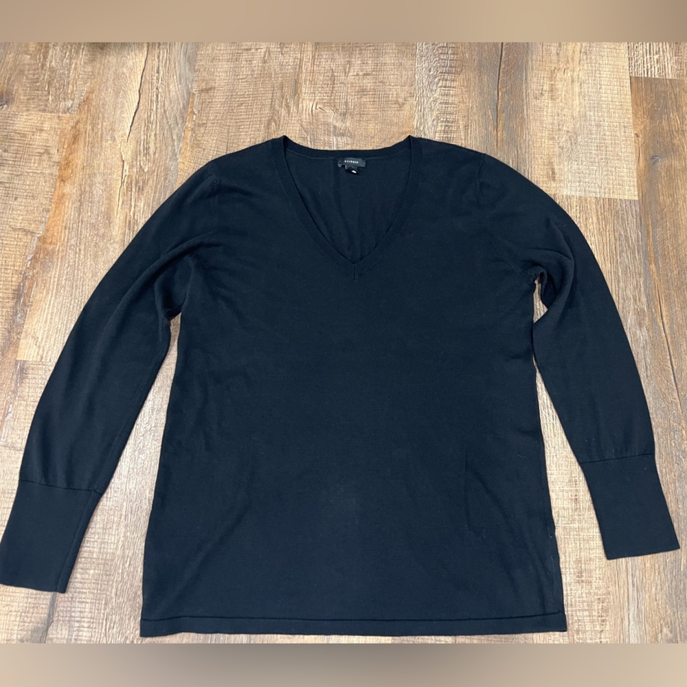 Halogen sweater Pima cotton blend - Picture 4 of 5